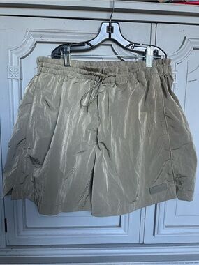 Halfdays Lawrence Metallic Nylon Athletic Shorts - Size large